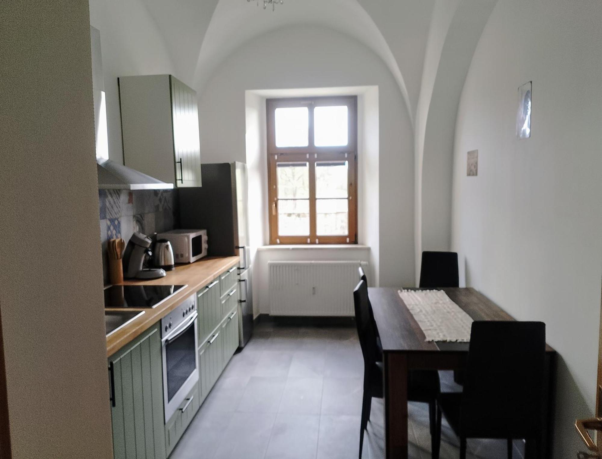 Ferienwohnung Im Rittergut Plohn 300 Meter Zum Freizeitpark Lengenfeld  Buitenkant foto